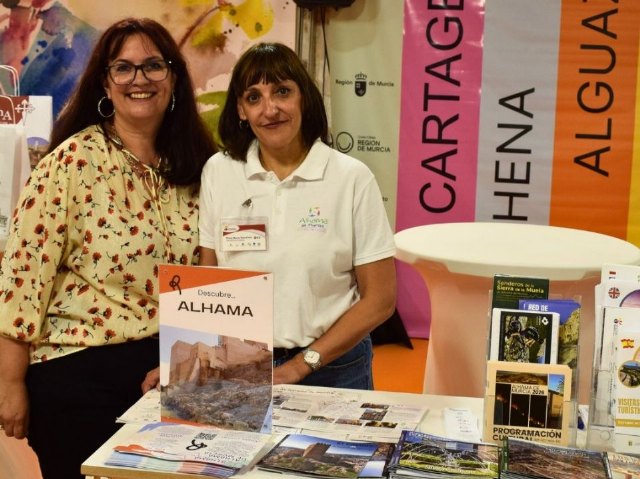 Alhama de Murcia ha estado presente en la inauguración de la Feria de Turismo Rueda