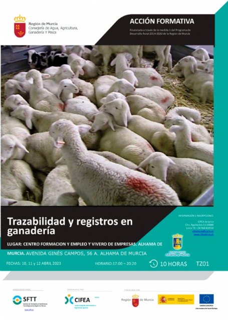 Nuevo curso de trazabilidad y registros en ganadería