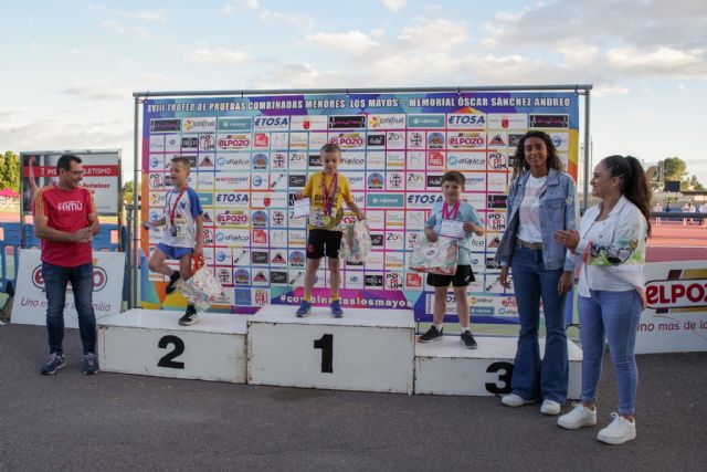 Resultados XVIII Trofeo Pruebas Combinadas Menores Los Mayos - Memorial Óscar Sánchez Andreo