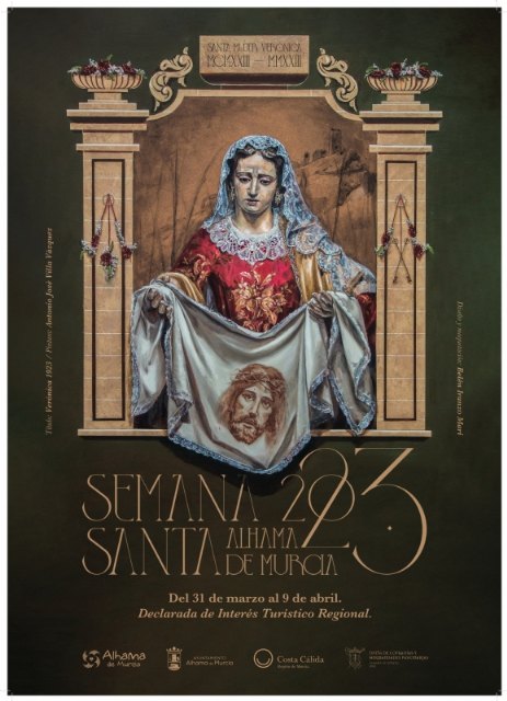 Antonio José Villa, autor del cartel de Semana Santa de Alhama 2023