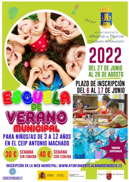 Admitidas todas las solicitudes de la Escuela de Verano 21/06/2022