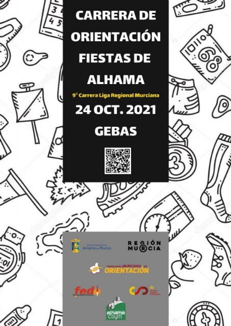 La Carrera de Orientación Fiestas de Alhama congrega a casi 300 participantes este domingo en Gebas