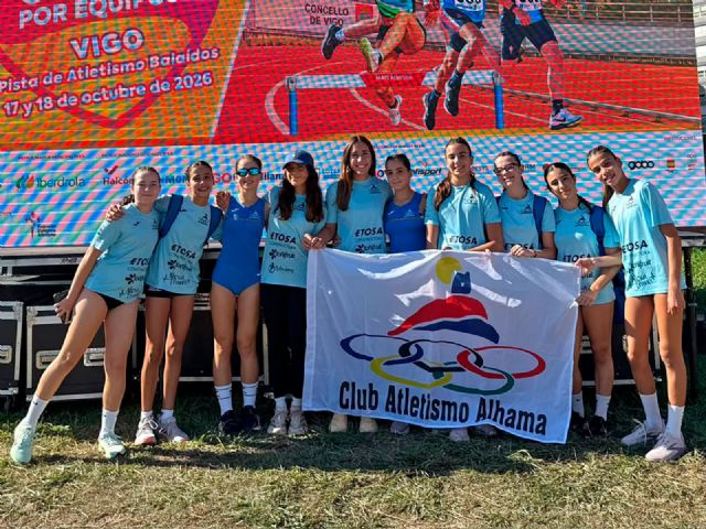 Campeonato de España sub14. Club Atletismo Alhama