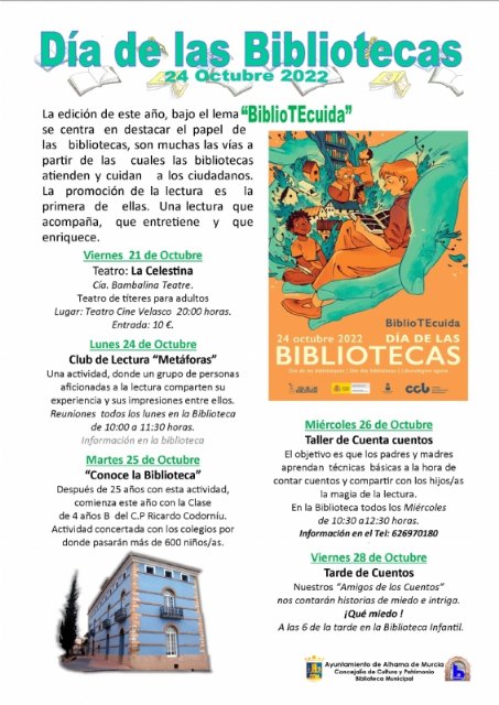 Actividades por el Día de las Bibliotecas 2022