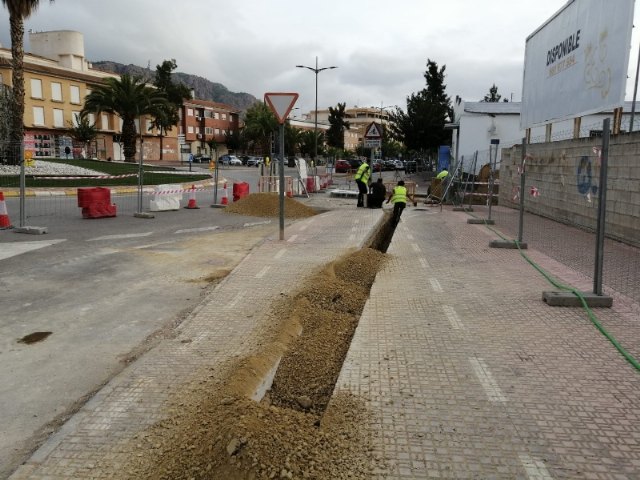 AVISO: desvío del tráfico en la avenida Ginés Campos por las obras en el barrio de las Filipinas