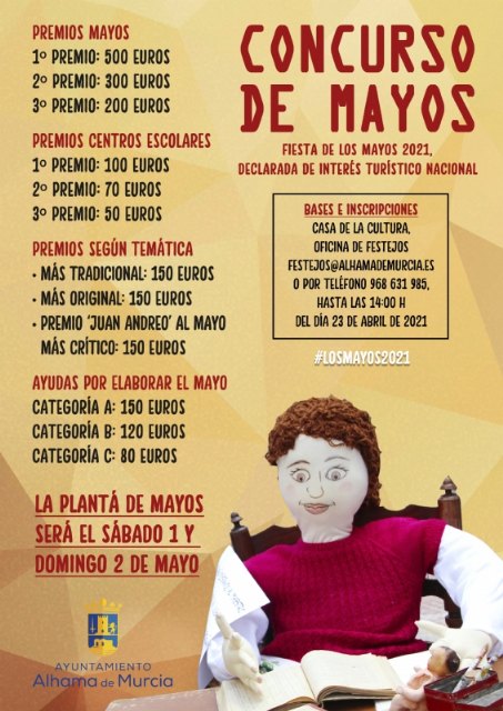 Festejos presenta las bases de los concursos de Mayos 2021