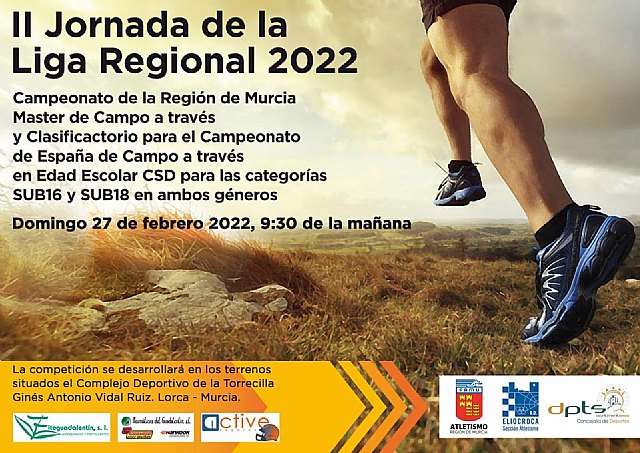 Doce atletas del Club Atletismo Alhama presentes en la segunda jornada de la 'Liga Regional de Cross'