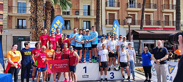 Los atletas del Club Atletismo Alhama, campeones regionales de 5K por equipos
