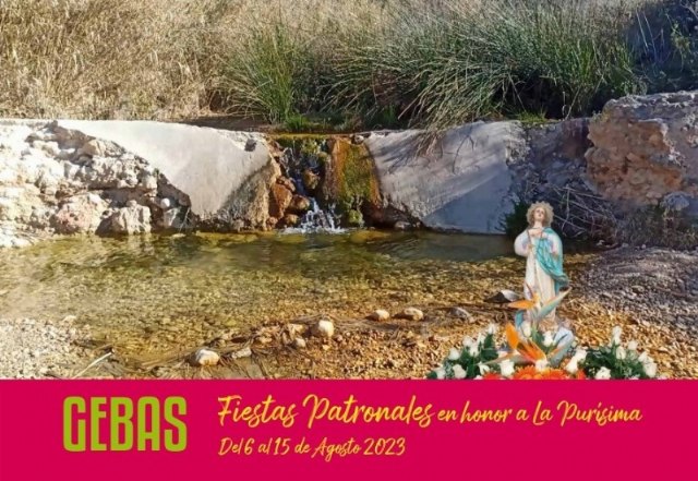 Gebas ofrece unas Fiestas Patronales con una explosión de actividades del 6 al 15 de agosto