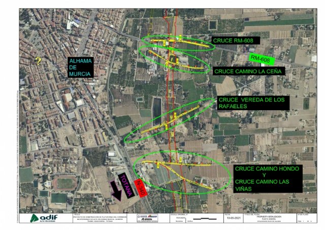 Comienzan las obras del AVE en Alhama que modernizarán la red de cercanías