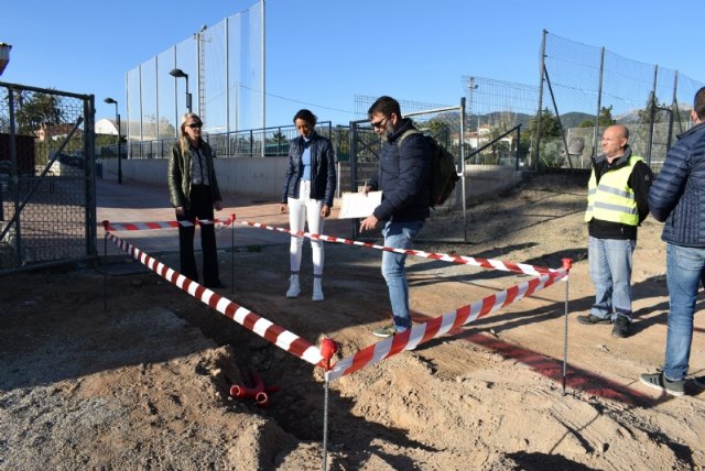 El complejo deportivo del Guadalentín cuenta con un nuevo sistema de presión de agua