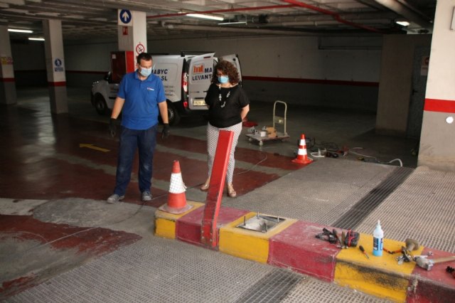 El parking municipal abrirá al público en septiembre, tras las obras de remodelación