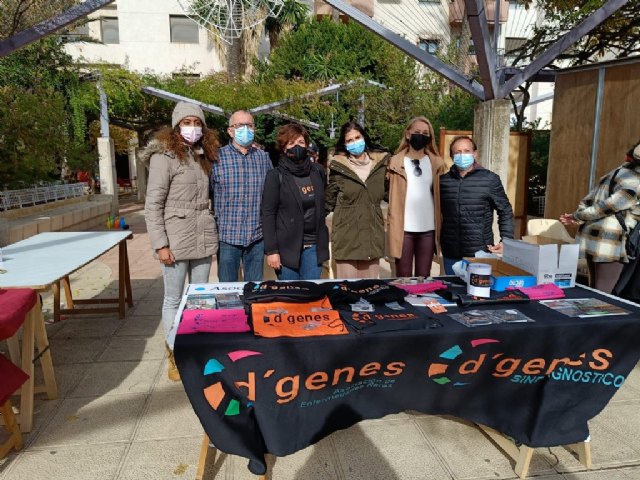 D´Genes da a conocer su labor en la jornada dedicada al Día del Voluntariado en Alhama de Murcia