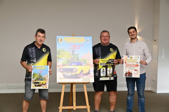 La XVII Concentración de Vehículos Clásicos reunirá motor, música y solidaridad el 19 de septiembre en Alhama