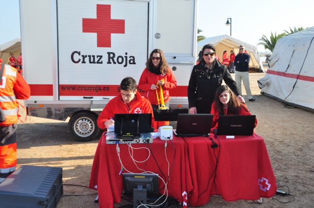 Los voluntarios de Cruz Roja Alhama idean una aplicación para la toma de datos en una gran emergencia que será implantada en todo el ámbito nacional