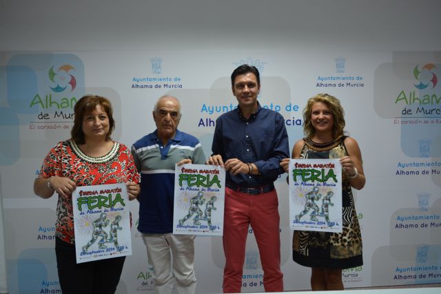 La 'Primera Media Maratón Feria Alhama de Murcia' es presentada oficialmente