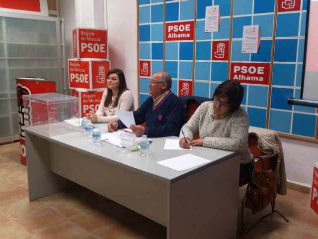 Respaldo del 100% de la militancia socialista a la lista electoral municipal propuesta por Diego Conesa
