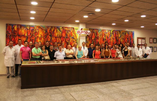 Un grupo de restauradores de la Región visita ElPozo