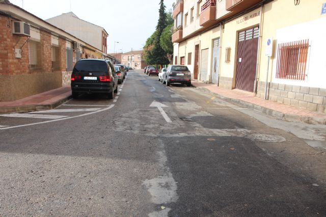Bacheo en las calles y caminos de Alhama de Murcia. Plan 2015