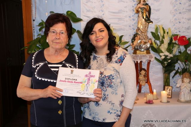 Josefa Aledo Romero y la Peña El Pico ganan el Concurso de Cruces Mayos 2016