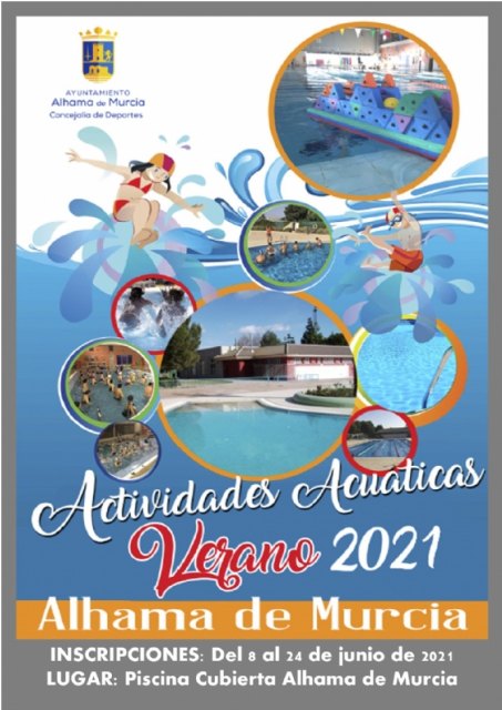Programa de actividades acuáticas y gimnasio 2021