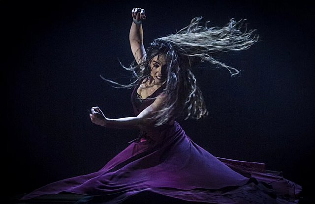 Paula Comite en la pasada edición de la Semana Flamenca de Alhama de Murcia_Fotografía José Miguel Cerezo