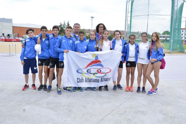 El Club Atletismo Alhama presente en el 'Cto. de España infantil de atletismo al aire libre'