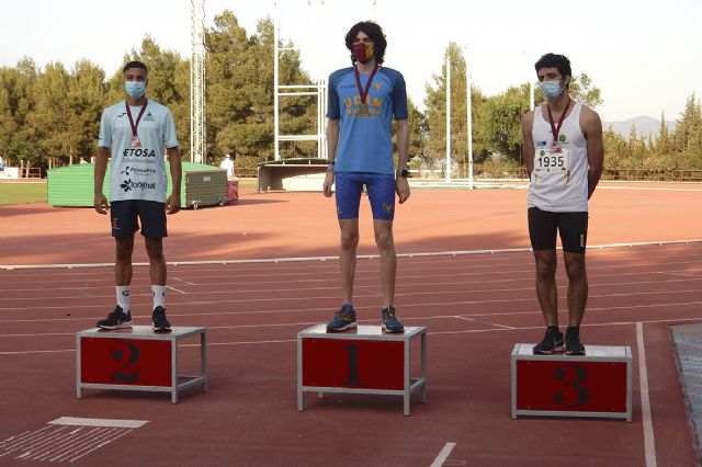 Tres metales para los atletas del Club Atletismo Alhama en el 'Cto. absoluto de la Región de Murcia'