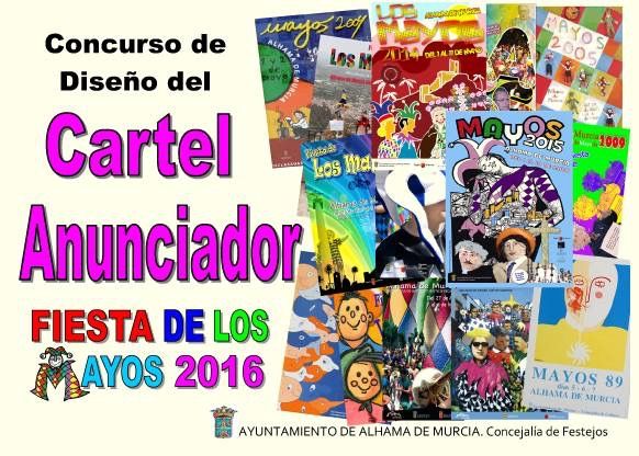 Concurso de diseño del cartel anunciador de la fiesta de los Mayos 2016