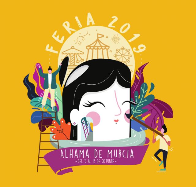 Paula Salinas, autora del cartel de la Feria de Alhama 2019