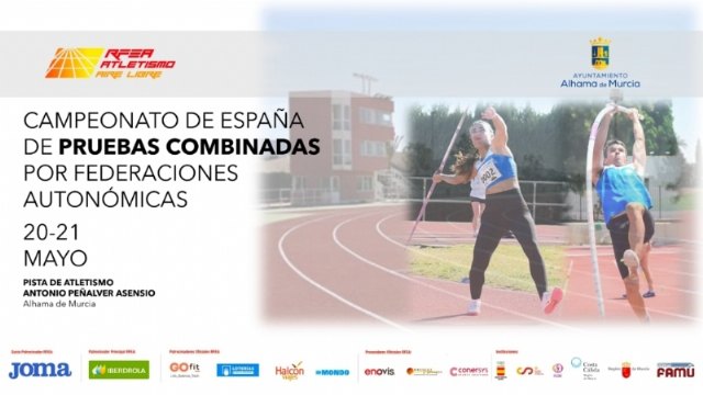Alhama acogerá el Campeonato de España de Pruebas Combinadas de Atletismo por Federaciones