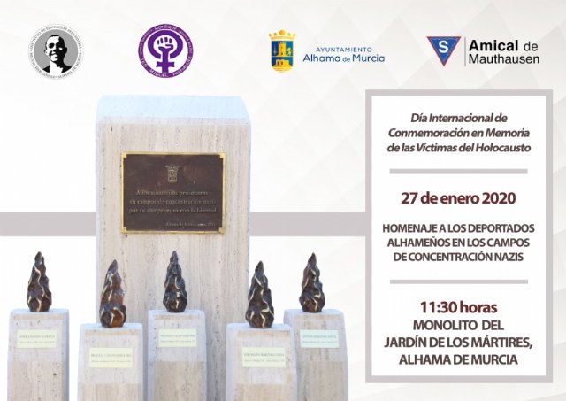 Alhama rendirá homenaje a los deportados alhameños por el día de las víctimas del Holocausto