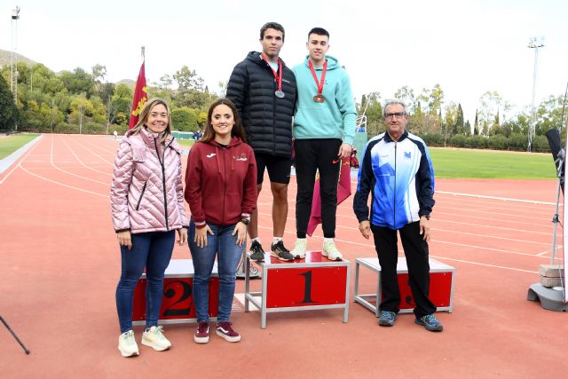 Cinco medallas para el Club Atletismo Alhama en el Absoluto y Sub23 celebrado este sábado en Lorca