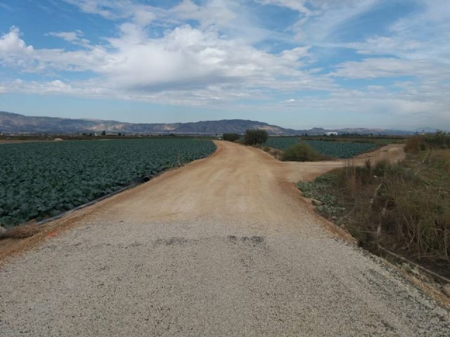 El camino de La Alcanara, reparado y mejorado tras los daños por lluvias de 2016