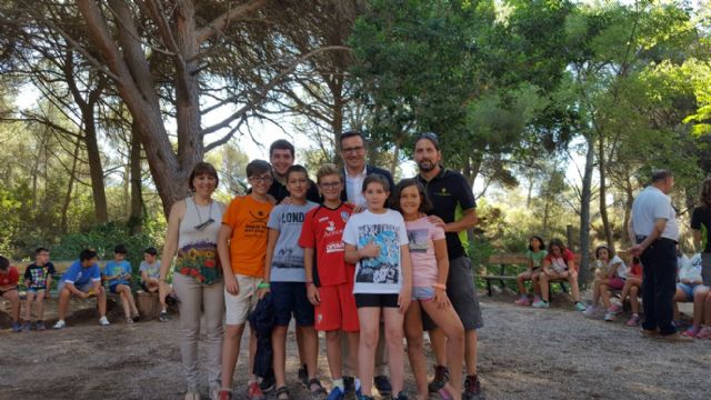 Alhama participa por primera vez en el Campamento de Las Alquerías, organizado por la Mancomunidad Turística de Sierra Espuña