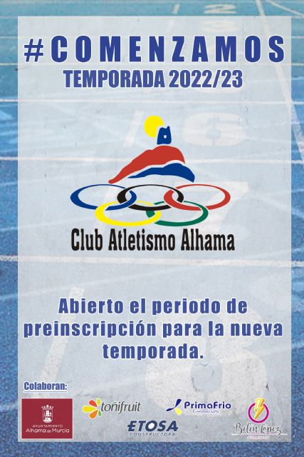 El Club Atletismo Alhama prepara la temporada 2022/23