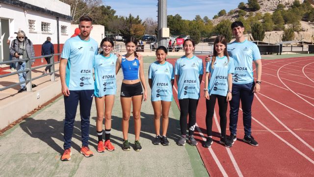 Buenos resultados para los atletas del Club Atletismo Alhama en la 'I Jornada Sub14'
