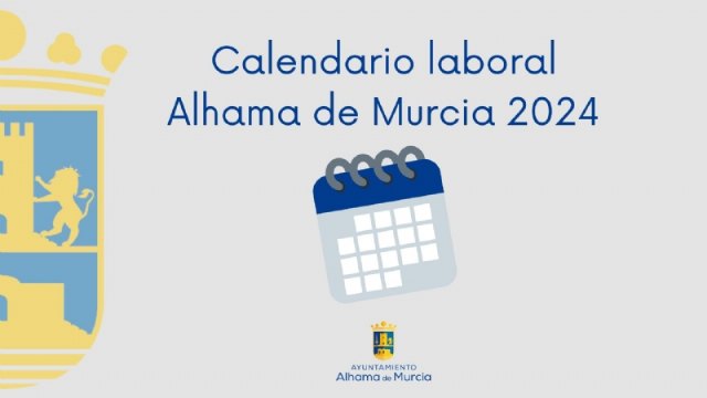 Calendario laboral 2024 en Alhama de Murcia