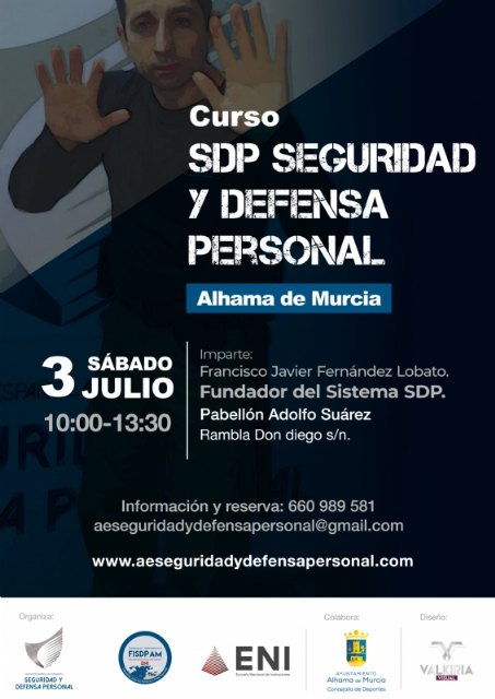 Inscríbete en el curso SDP Seguridad y Defensa Personal de este sábado 3 de julio