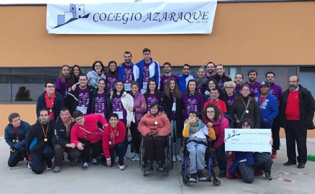 El Colegío Azaraque dona 1500 euros a la Fundación Francisco Munuera