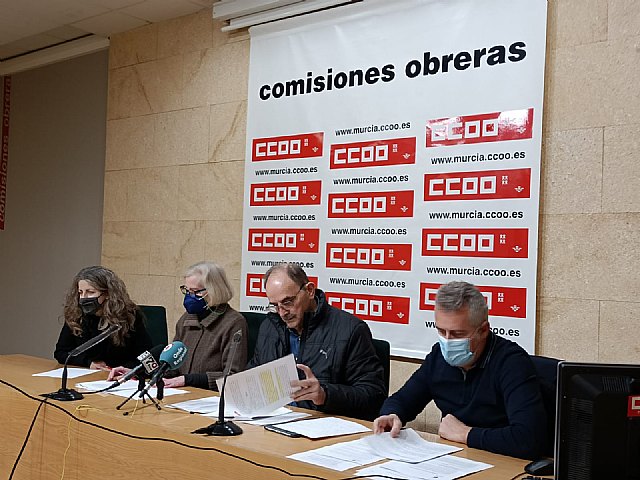 CCOO denuncia la vulneración de derechos fundamentales de un delegado sindical en el ayuntamiento de Alhama de Murcia